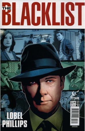 Blacklist (Titan) 3A published by Titan with cover art by Beni Lobel