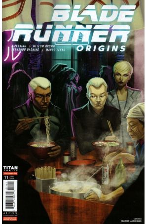 Blade Runner Origins 11B published by Titan with cover art by Claudia Iannciello