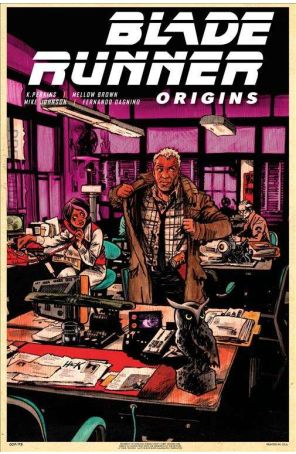 Blade Runner Origins 5C published by Titan with cover art by Eldo Yoshimizu