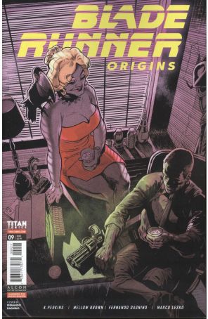 Blade Runner Origins 9B published by Titan with cover art by Fernando Dagnino