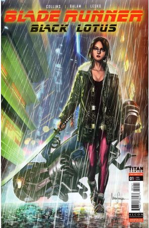 Blade Runner: Black Lotus 1D published by Titan with cover art by Mico Suayan