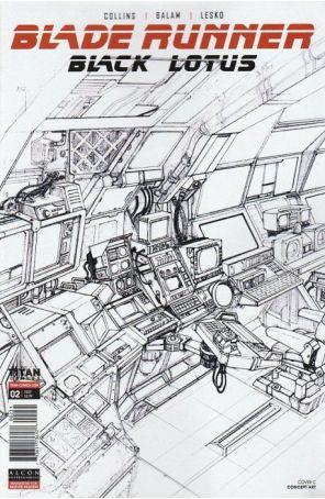 Blade Runner: Black Lotus 2C published by Titan