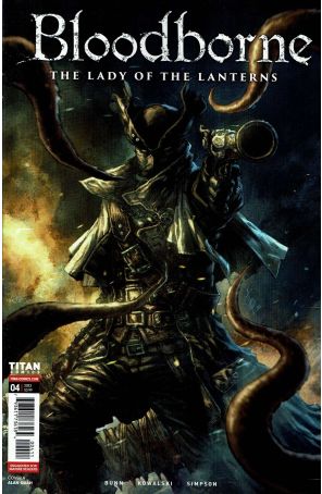 Bloodborne: Lady of the Lanterns 4A published by Titan with cover art by Alan Quah