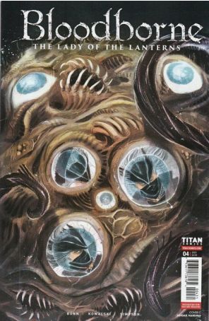 Bloodborne: Lady of the Lanterns 4C published by Titan with cover art by Abigail Jill Harding