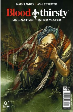 Bloodthirsty: One Nation Under Water 2A published by Titan with cover art by Ashley Witter