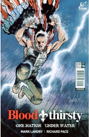 Bloodthirsty: One Nation Under Water 5B published by Titan with cover art by Georges Jeanty