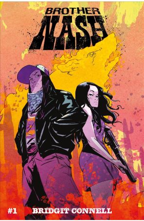 Brother Nash 1A published by Titan with cover art by Sanford Greene