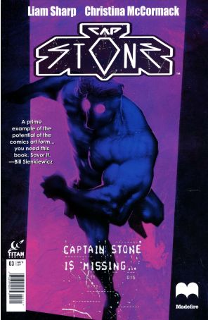 Captain Stone 3 published by Titan with cover art by Liam Sharp