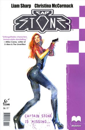 Captain Stone 4 published by Titan with cover art by Liam Sharp