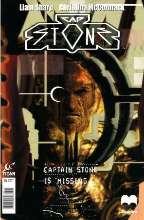 Captain Stone 5 published by Titan with cover art by Liam Sharp