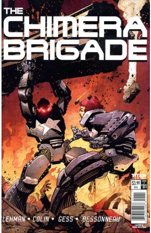 Chimera Brigade (2nd Series) 1A published by Titan with cover art by John McCrea