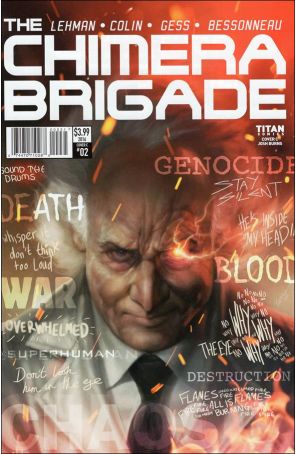Chimera Brigade (2nd Series) 2C published by Titan with cover art by Josh Burns