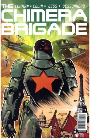 Chimera Brigade (2nd Series) 3A published by Titan with cover art by Simone Di Meo