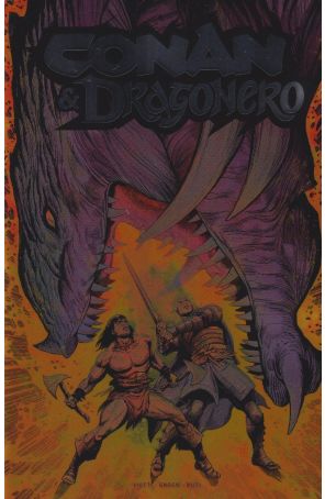 Conan and Dragonero 4D published by Titan with cover art by Patrick Zircher