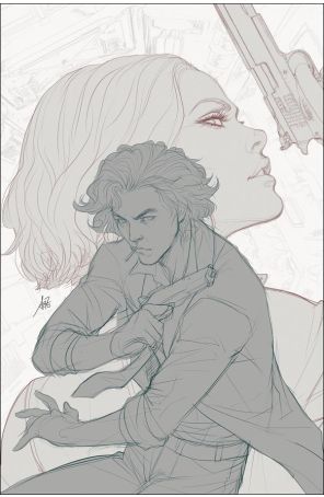 Cowboy Bebop (Titan) 1 (2nd) published by Titan with cover art by Stanley Lau
