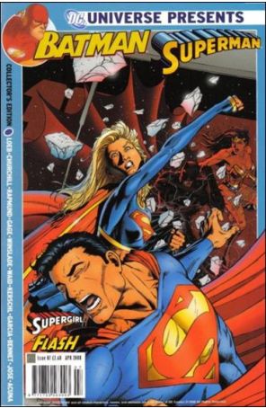DC Universe Presents Batman Superman 7 published by Titan with cover art by Ethan Van Sciver