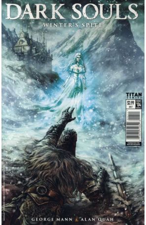 Dark Souls: Winter's Spite 4A published by Titan with cover art by Alan Quah