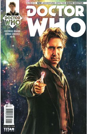 Doctor Who: The Eighth Doctor 1A published by Titan with cover art by Alice X Zhang
