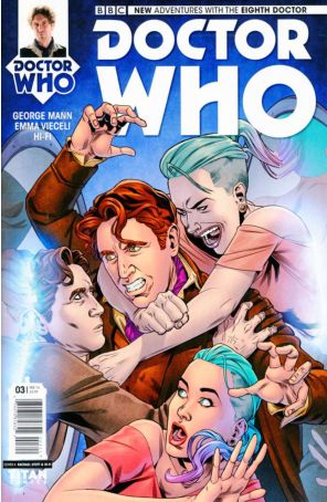 Doctor Who: The Eighth Doctor 3A published by Titan with cover art by Rachael Stott