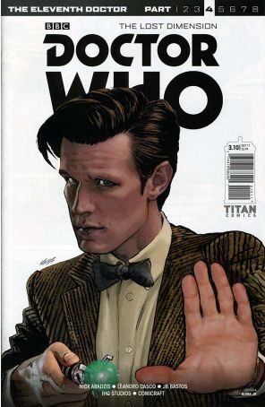 Doctor Who: The Eleventh Doctor Year Three 10A published by Titan with cover art by Klebs