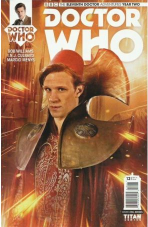 Doctor Who: The Eleventh Doctor Year Two 12B published by Titan with cover art by Will Brooks