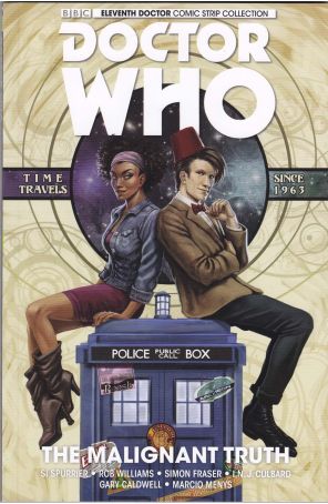 Doctor Who: The Eleventh Doctor Year Two TPB 6 published by Titan with cover art by Claudia S.G. Iannicello
