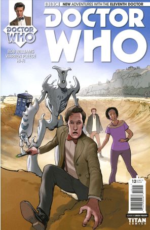 Doctor Who: The Eleventh Doctor 12A published by Titan with cover art by Simon Fraser