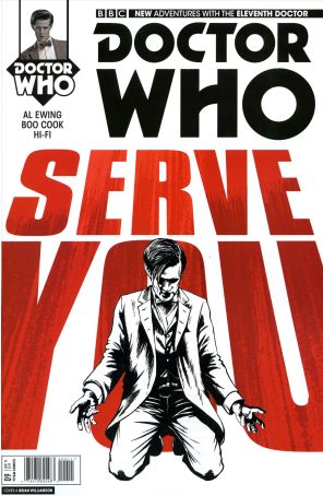 Doctor Who: The Eleventh Doctor 9A published by Titan with cover art by Brian Williamson