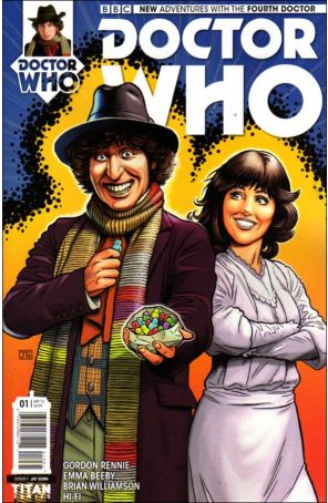 Doctor Who: The Fourth Doctor 1F published by Titan with cover art by Jay Gunn