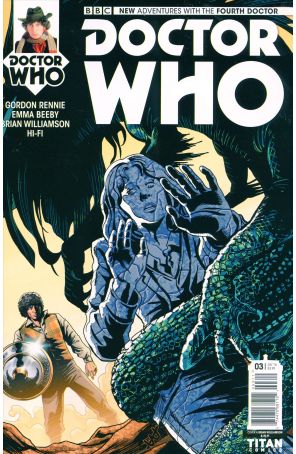 Doctor Who: The Fourth Doctor 3A published by Titan with cover art by Brian Williamson