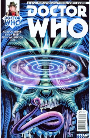Doctor Who: The Fourth Doctor 4D published by Titan with cover art by Brian Williamson