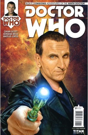Doctor Who: The Ninth Doctor (2nd Series) 1A published by Titan with cover art by Shea Standefer