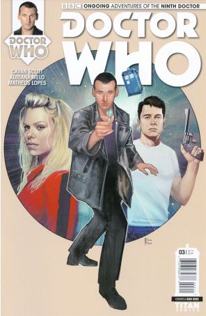 Doctor Who: The Ninth Doctor (2nd Series) 3A published by Titan with cover art by Rod Reis