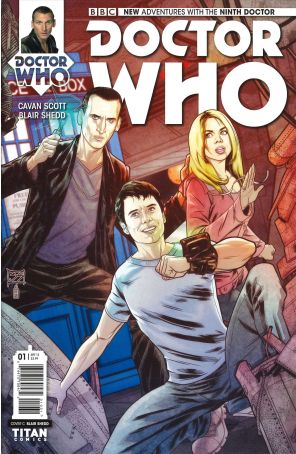 Doctor Who: The Ninth Doctor 1C published by Titan with cover art by Blair Shedd