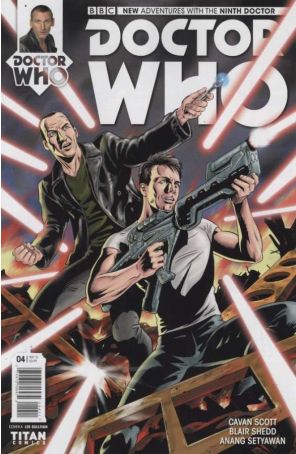 Doctor Who: The Ninth Doctor 4A published by Titan with cover art by Lee Sullivan