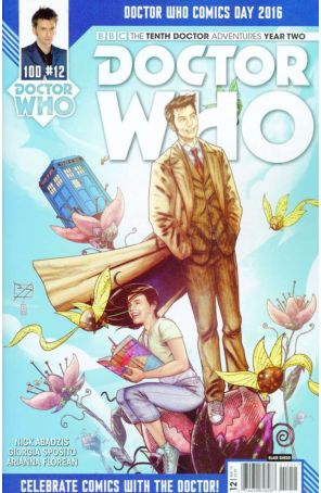 Doctor Who: The Tenth Doctor Year Two 12E published by Titan with cover art by Blair Shedd