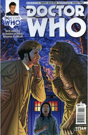 Doctor Who: The Tenth Doctor Year Two 4A published by Titan with cover art by Photo