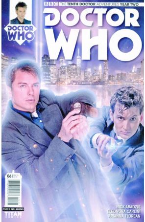 Doctor Who: The Tenth Doctor Year Two 6B published by Titan with cover art by Will Brooks