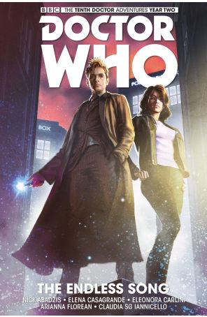 Doctor Who: The Tenth Doctor Year Two TPB HC 1 published by Titan with cover art by Alex Ronald