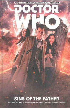 Doctor Who: The Tenth Doctor Year Two TPB HC 3 published by Titan with cover art by Will Brooks