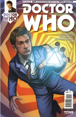 Doctor Who: The Tenth Doctor 14A published by Titan with cover art by Photo