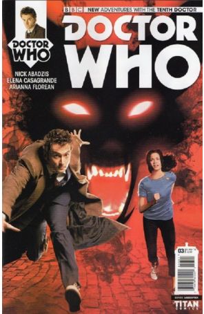 Doctor Who: The Tenth Doctor 3B published by Titan with cover art by Elena Casagrande