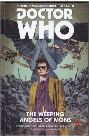 Doctor Who: The Tenth Doctor TPB HC 2 published by Titan with cover art by Tommy Lee Edwards