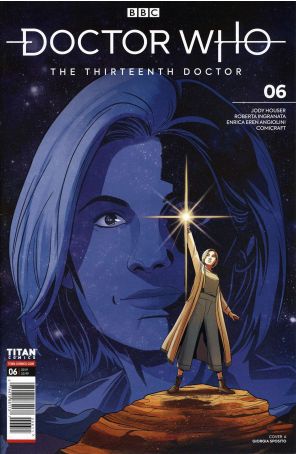 Doctor Who: The Thirteenth Doctor 6A published by Titan with cover art by Giorgia Sposito
