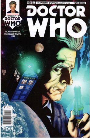 Doctor Who: The Twelfth Doctor Year Three 11A published by Titan with cover art by Blair Shedd