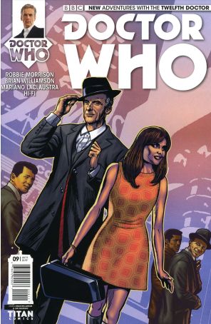 Doctor Who: The Twelfth Doctor 9A published by Titan with cover art by Brian Williamson and Luis Guerrero