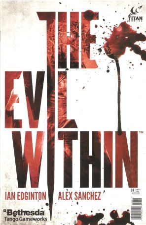 Evil Within 1A published by Titan with cover art by Ben Templesmith