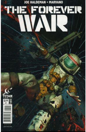 Forever War (Titan) 5A published by Titan with cover art by Fabio Listrani