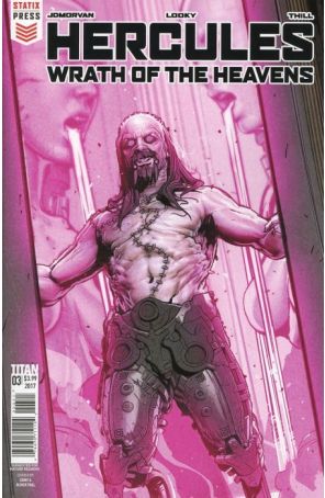 Hercules: Wrath of the Heavens 3B published by Titan with cover art by Looky