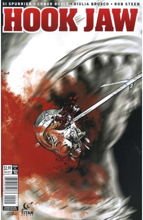 Hook Jaw 2A published by Titan with cover art by Conor Boyle